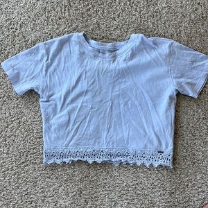 Hollister crop tee